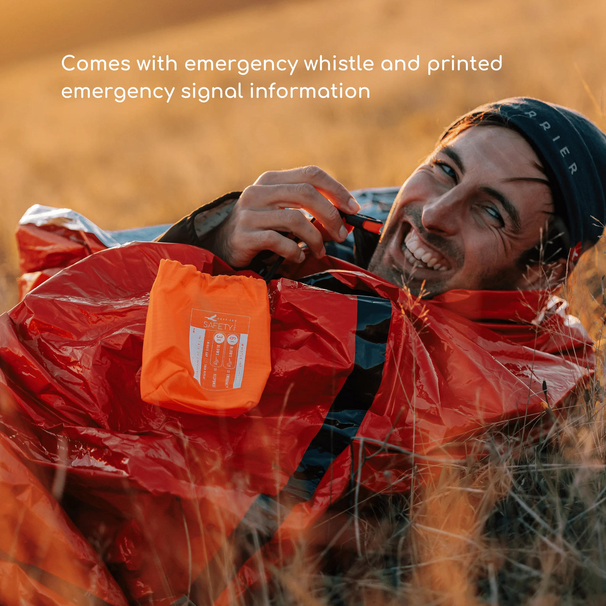Emergency Survival Bag & Whistle - Image 10
