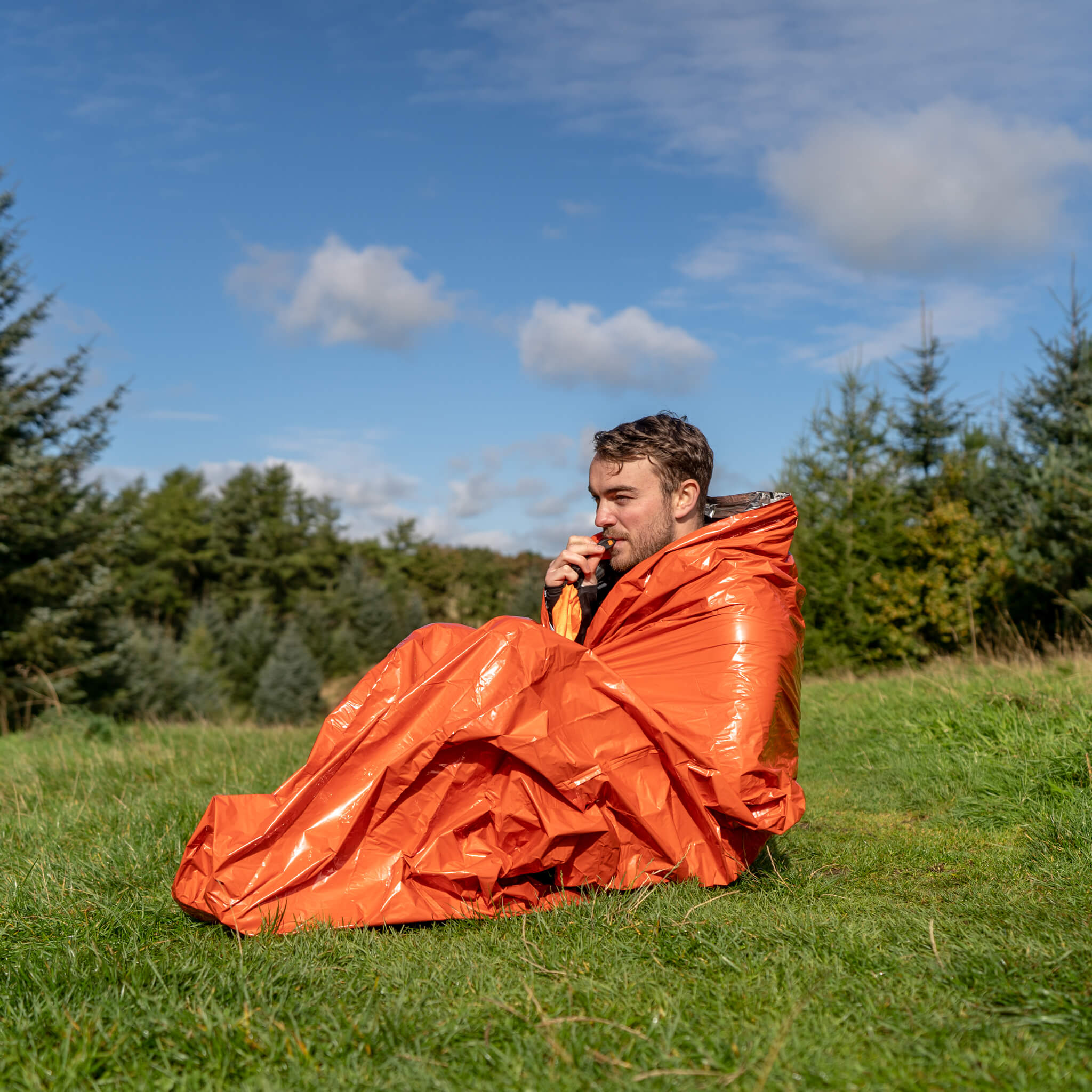 Emergency Survival Bag & Whistle - Image 7