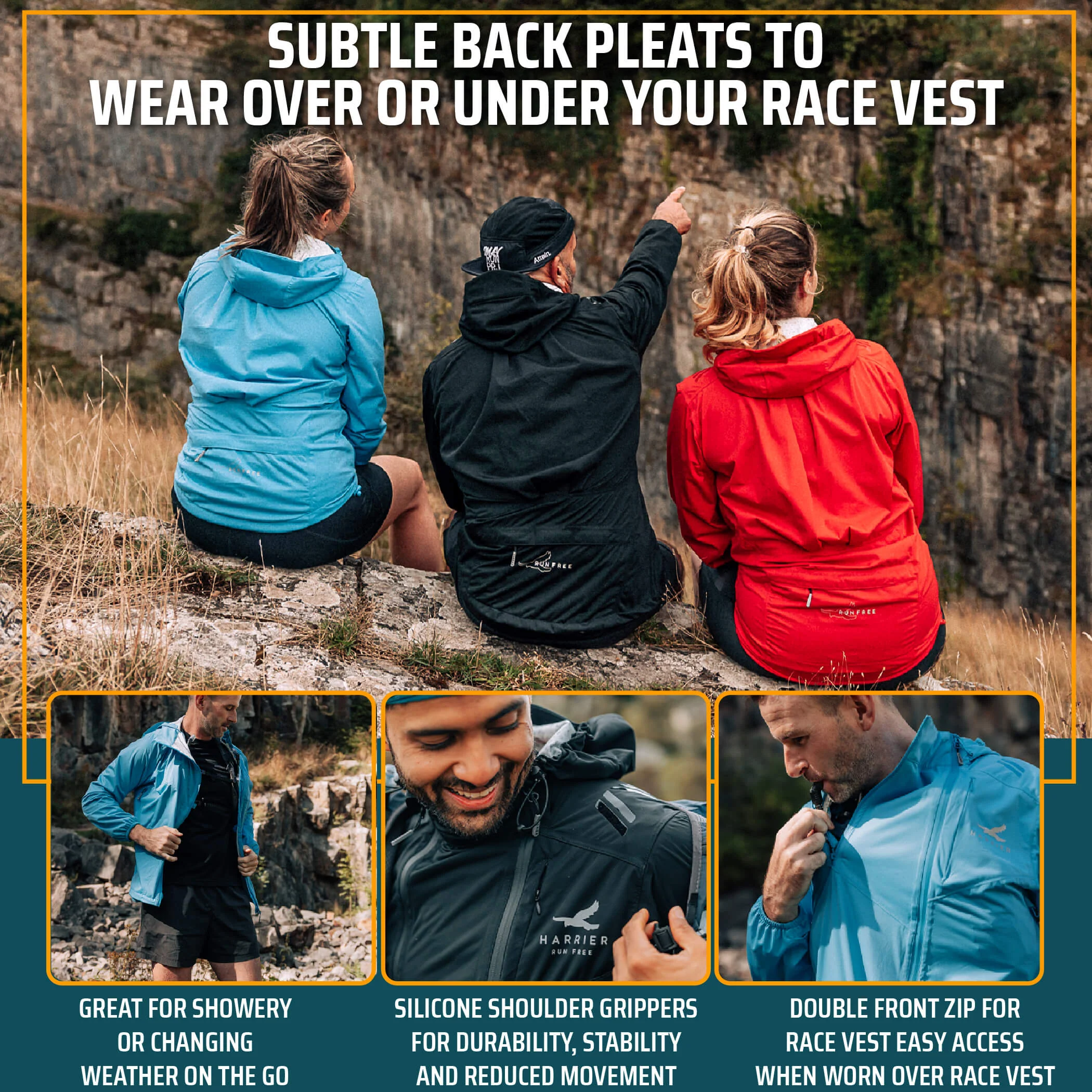 Men's Exmoor Waterproof Jacket - Image 8