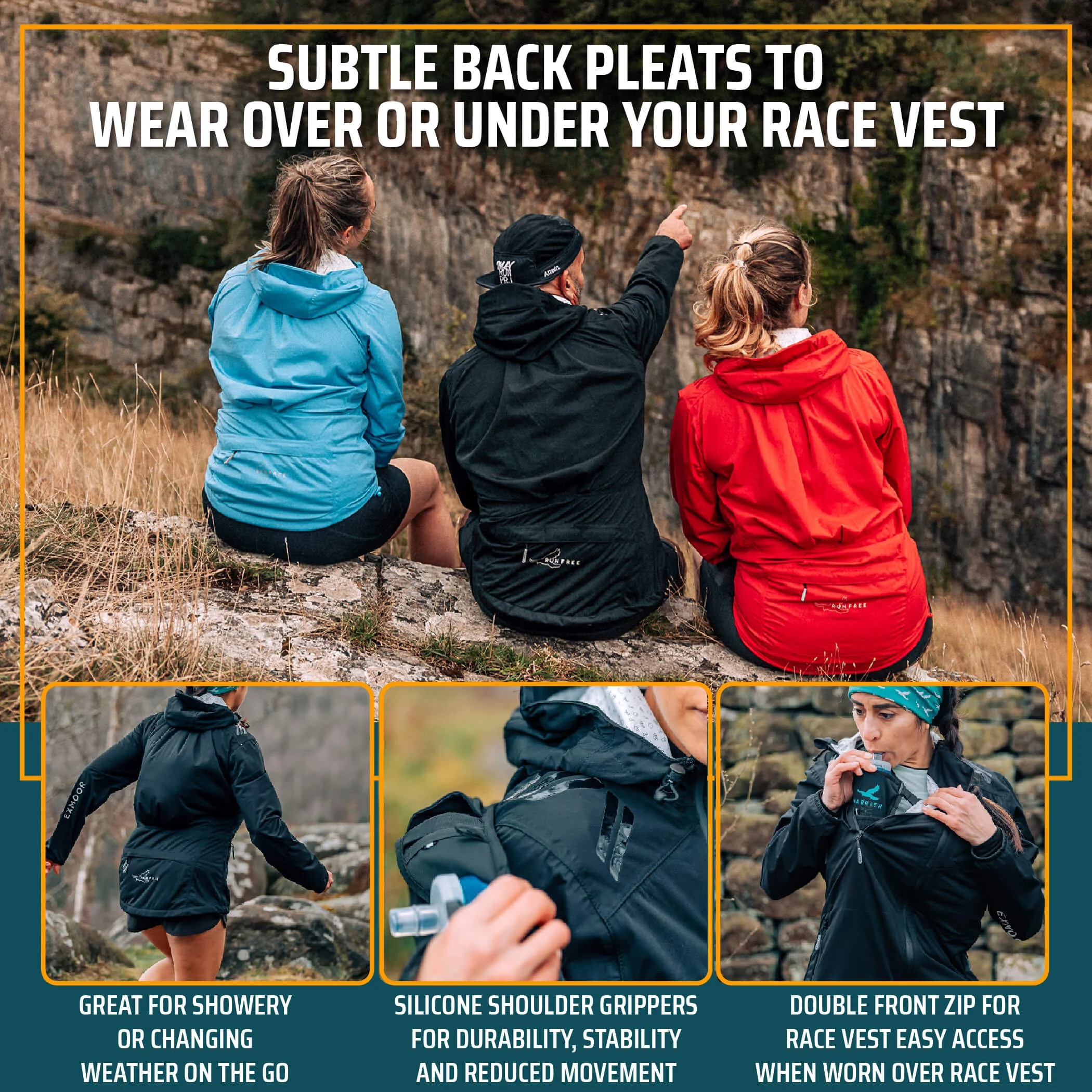 Women's Exmoor Waterproof Jacket - Image 8